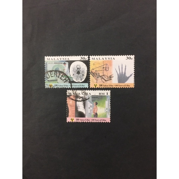 Malaysia 100 Years of X Ray 1995 - Complete 3v used stamp #113 | Shopee ...