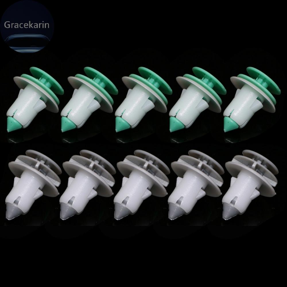 【GRCEKRIN】10PC/Set RPMT10T3M0E-JS Car Interior Door Panel Trim Retainer ...