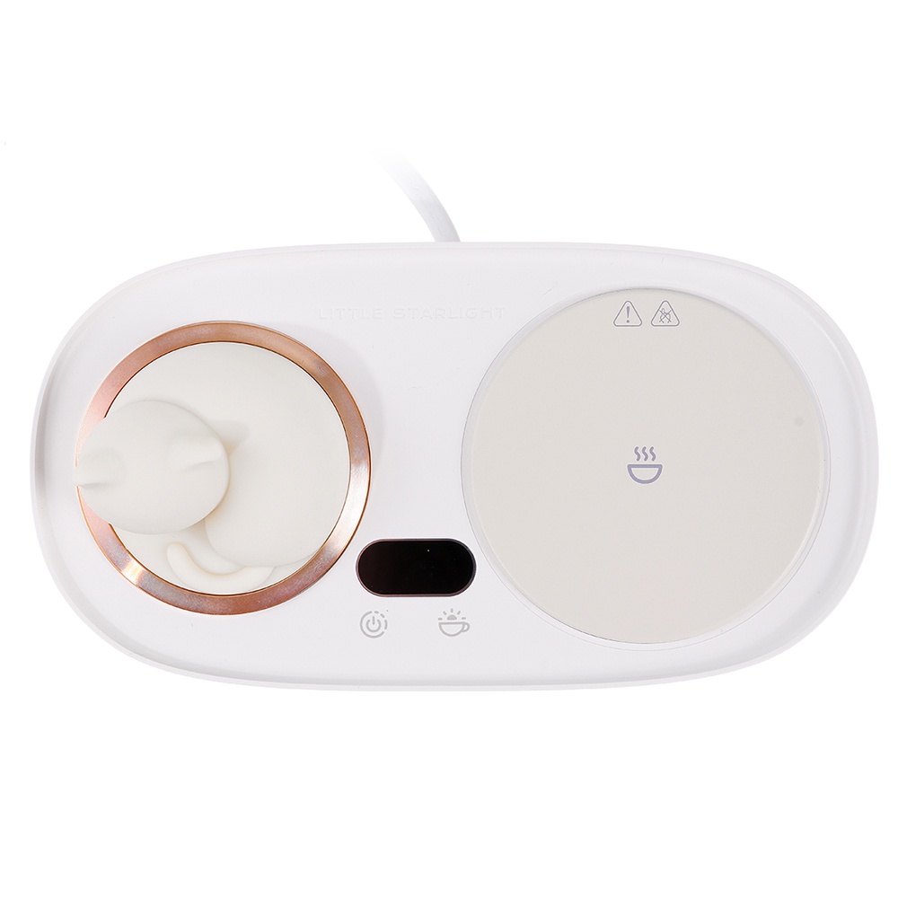 20W Thermostatic Heat Pad Electric Cup Heater Coffee Mug Warmer Cat