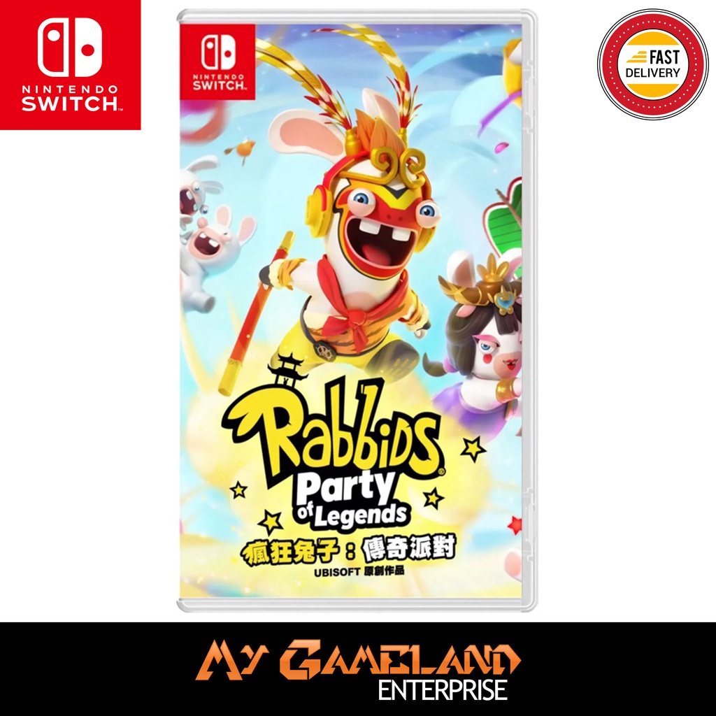 Nintendo Switch Rabbids Party Of Legends (English/Chinese)(BRAND NEW ...