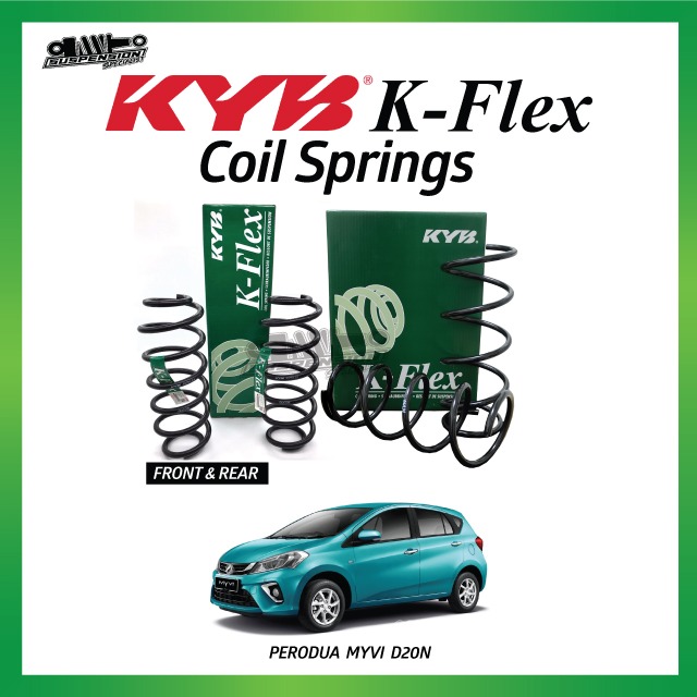 PERODUA MYVI D20N (2018 - 2025) FRONT / REAR / SET COIL SPRING STANDARD ...