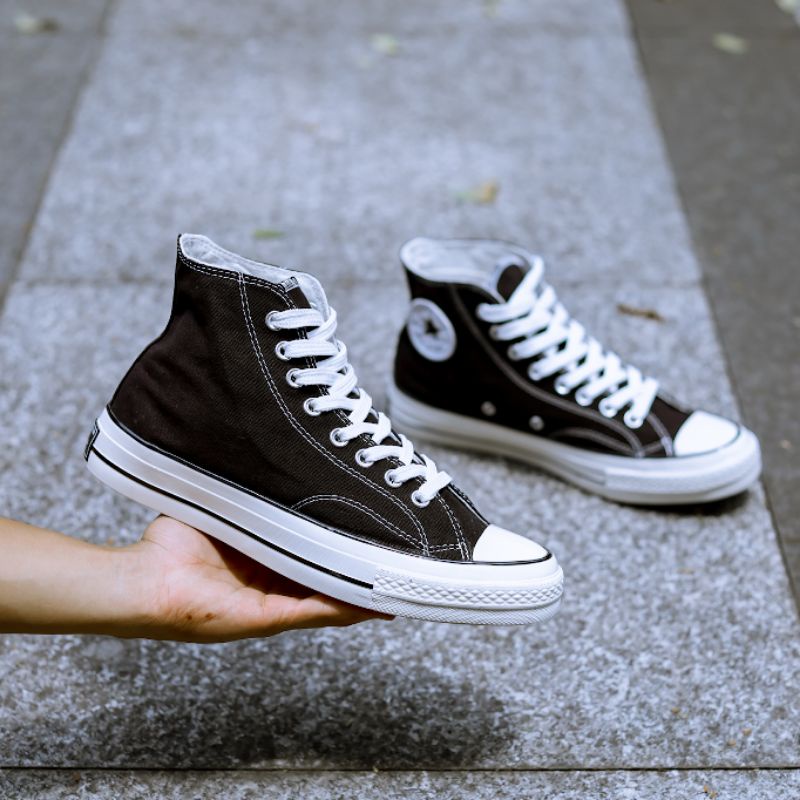 Converse 70s high black white best sale