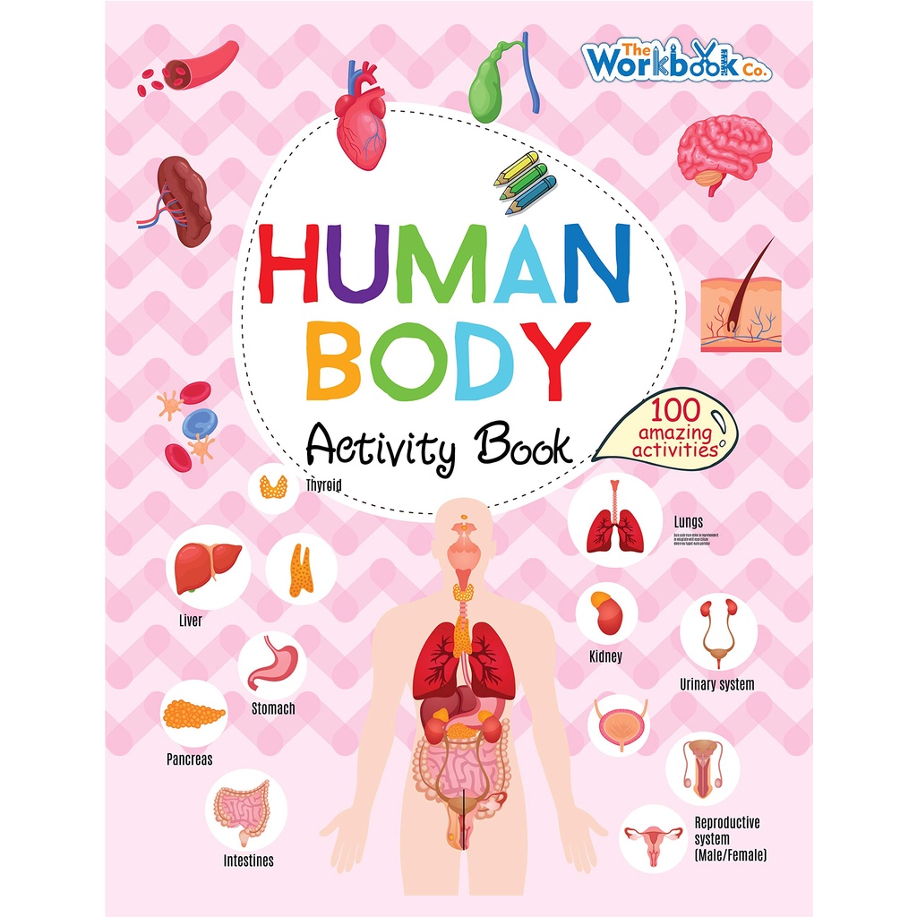 100 Activities on Human Body - Science - Preschool/PreK/K Activity book ...