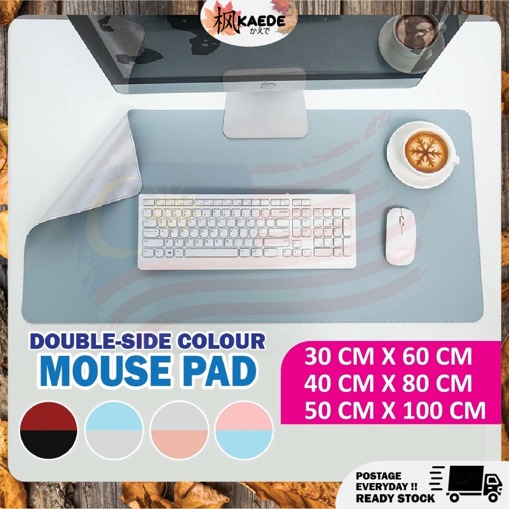 Double-side Large/Medium/Small Mouse Pad l Study Desk Mat l Table Mat l ...