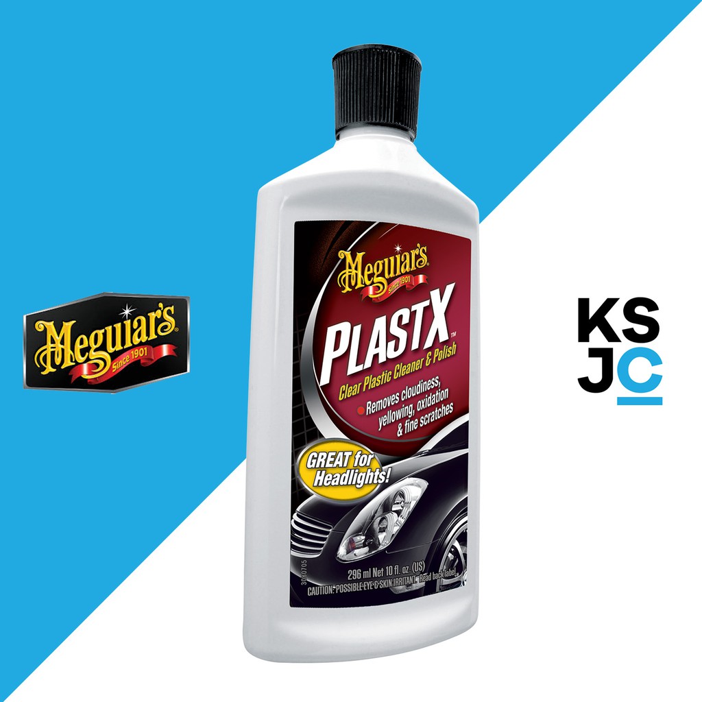 Meguiar's PlastX Clear Plastic Cleaner & Polish G-12310(296ml)