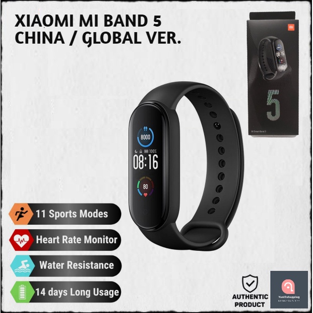 Heart Rate Band Fitness Tracker Xiaomi Mi Band Smart Bracelet
