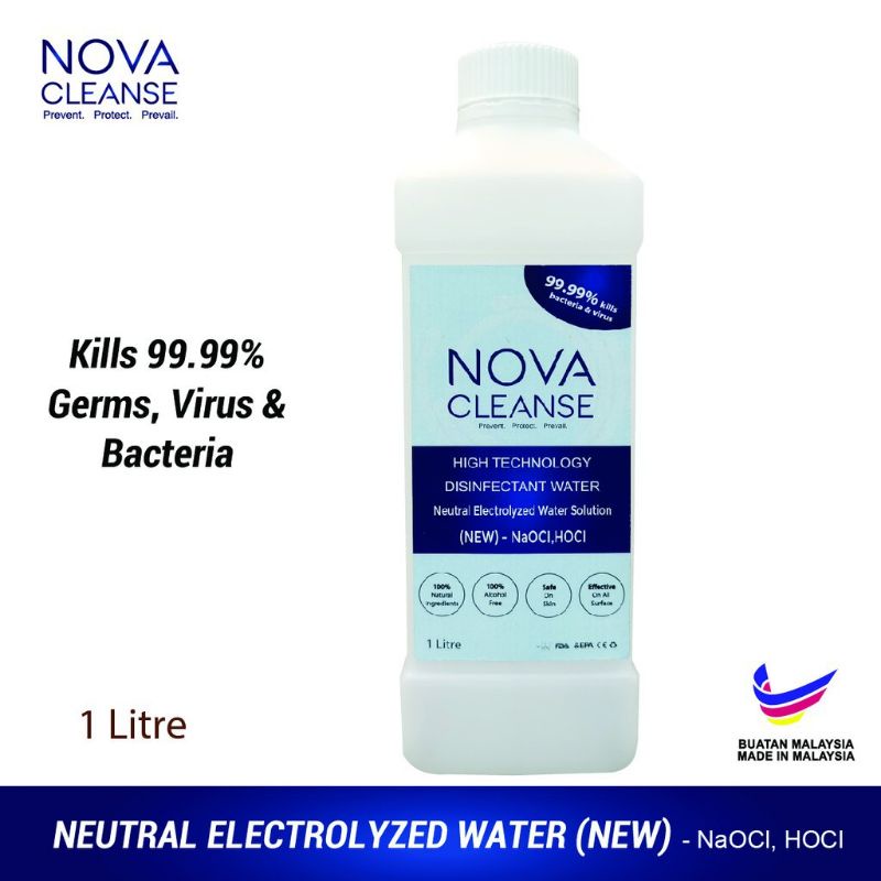 NOVA CLEANSE Multipurpose Disinfectant Sanitizer 1 Litre membasmi
