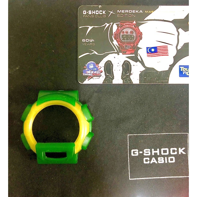 Bezel Gshock Dw003 Rasta Homemade Custom Shopee Malaysia