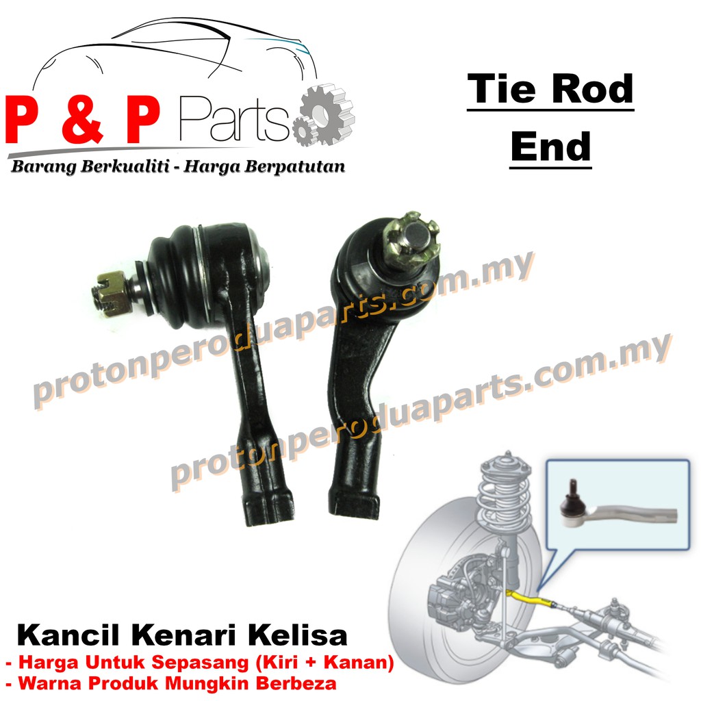 Steering Outer Tie Rod End for Perodua Kancil Kenari Kelisa 2 pcs