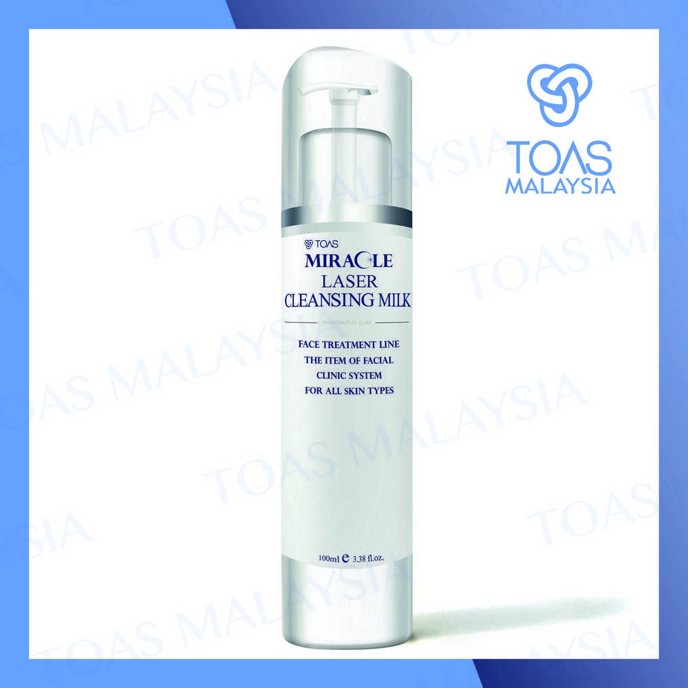 Toas Miracle Laser Cleansing Milk 100ml 洁面奶 | Shopee Malaysia