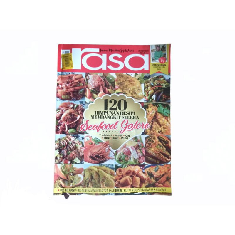 MAJALAH RASA - KOLEKSI RESEPI SEAFOOD | Shopee Malaysia