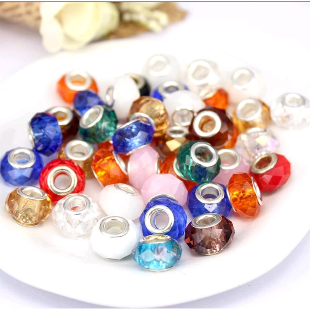 Glass beads clearance that fit pandora