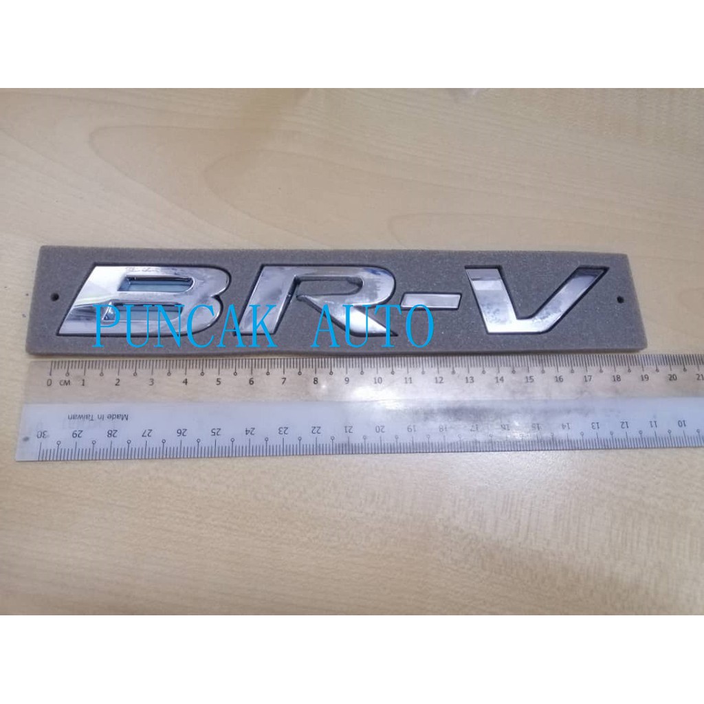 ORIGINAL HONDA BRV 2017 REAR BONNET LOGO WORD /TULISAN ''BR-V ...