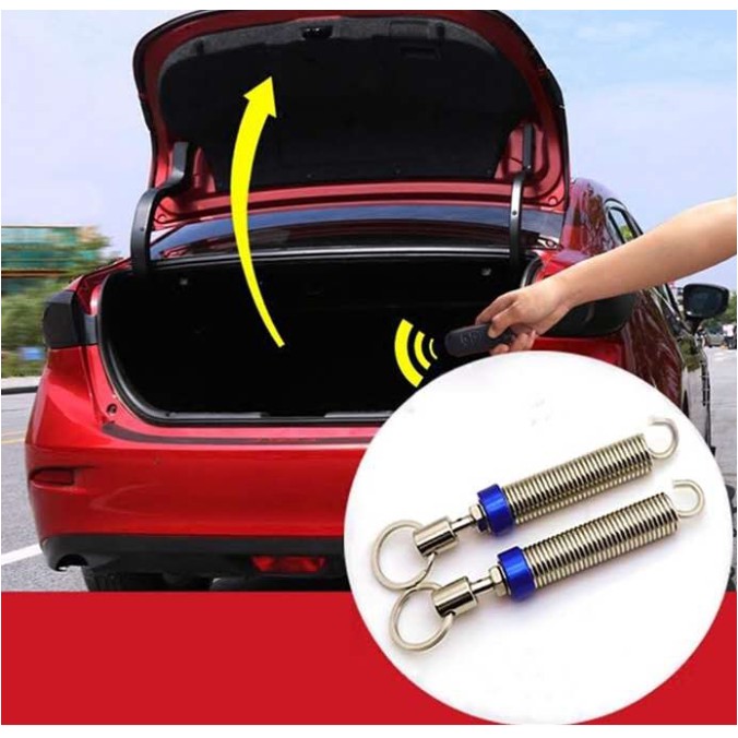 2PCS Car Adjustable Automatic Auto Car Trunk Boot Bonnet Lid Lifting Spring  Remote Open Device