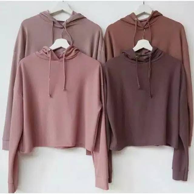 Hoodie best sale crop polos