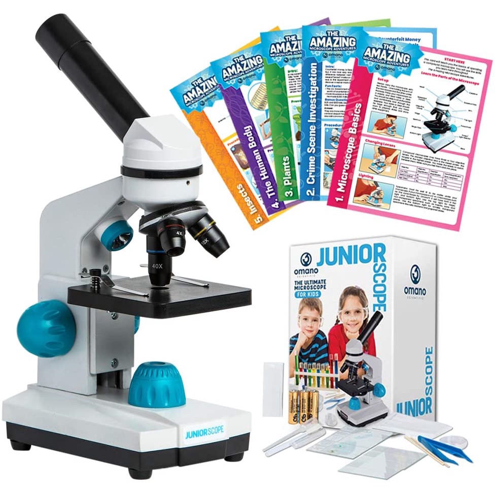 JuniorScope Microscope for Kids Microscope Science Kits for Kids ...