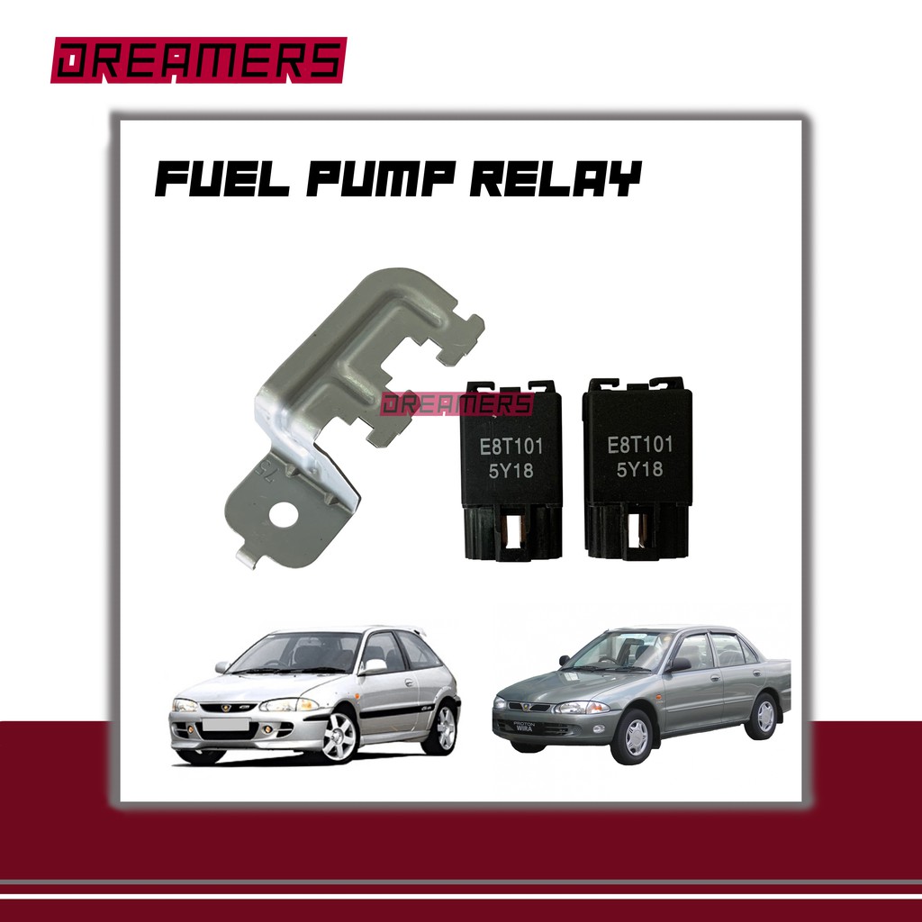 PROTON WIRA / SATRIA OLD Campro Fuel Pump Relay ICM Relay with Bracket