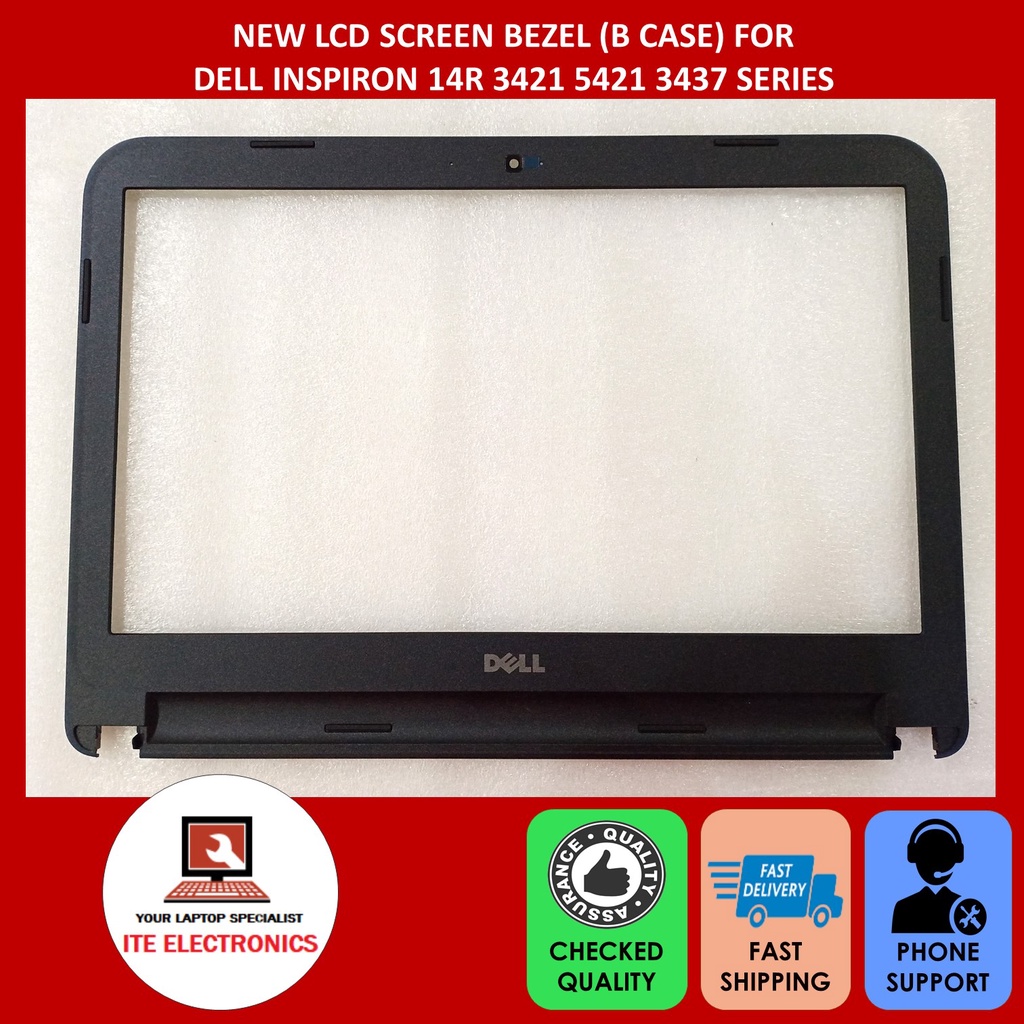 NEW DELL INSPIRON 14R 3421 5421 3437 5437 SERIES LCD SCREEN BEZEL COVER