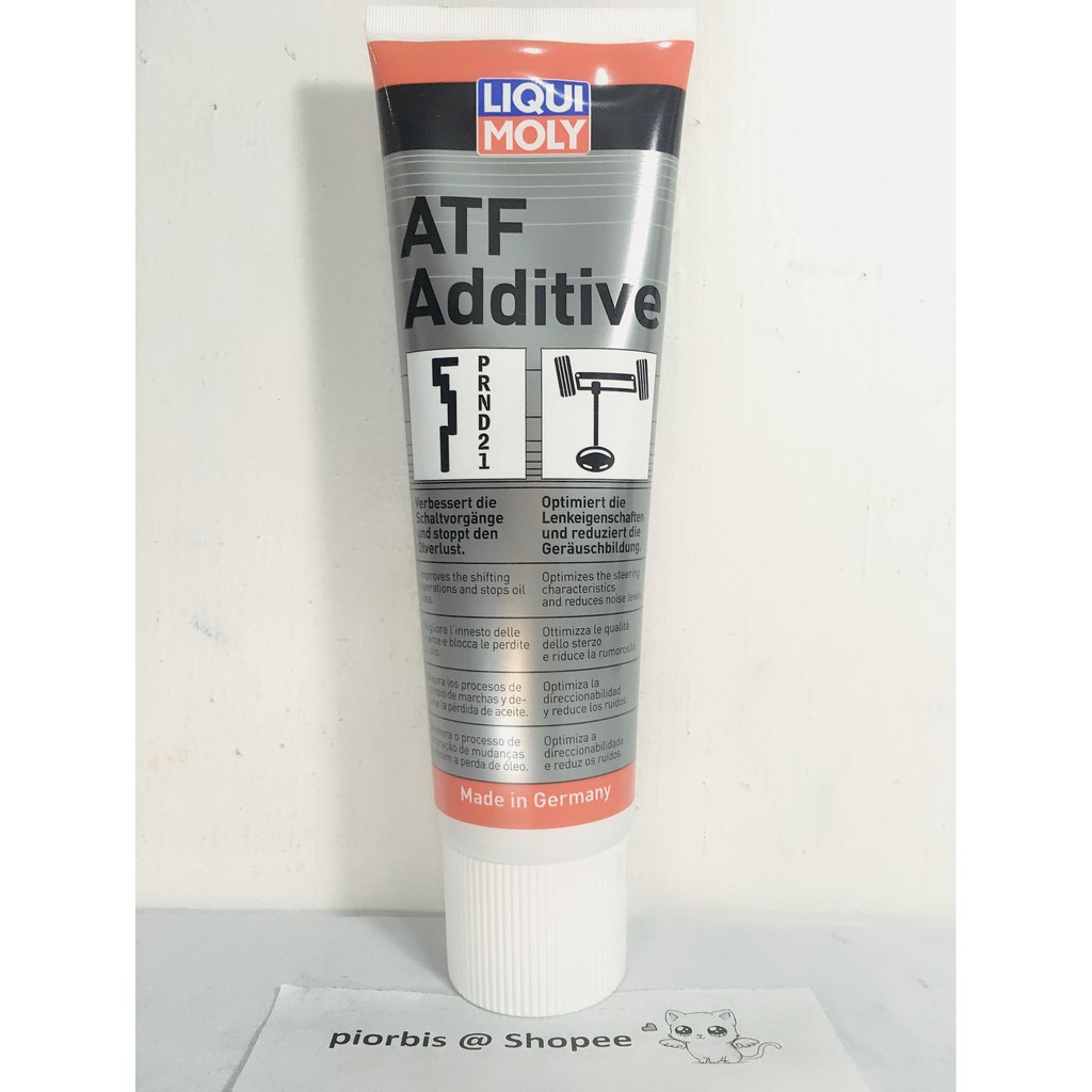 LIQUI MOLY ATF ADDITIVE / AUTOMATIC GEAR OIL TREATMENT FOR ATF II AND ATF  III 250ml