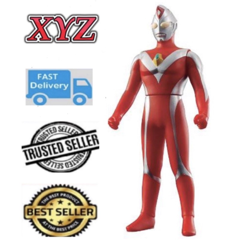 Ultraman Dyna Strong Type Sofubi Toy Figure Original Bandai (100% Ready