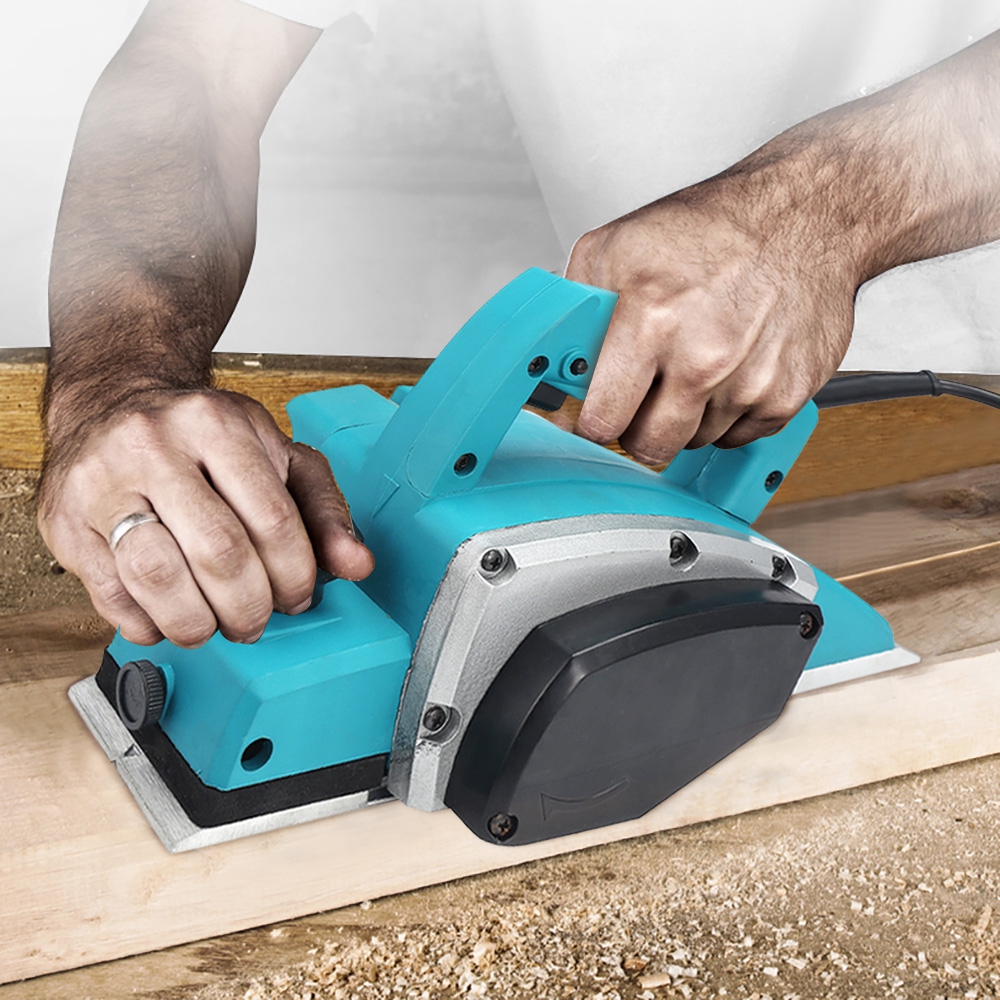 1000W Electric Handheld Planer Powerful Woodworking File Tool Set for ...