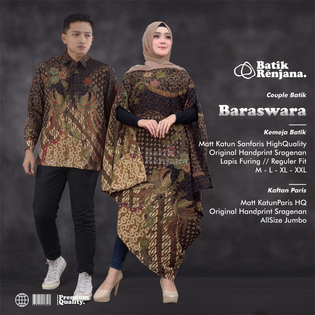 Kemeja Bar Sogan Couple Womens Topbatik Shirt Couple Batik Uniform Couple Batik Shirt Shopee 