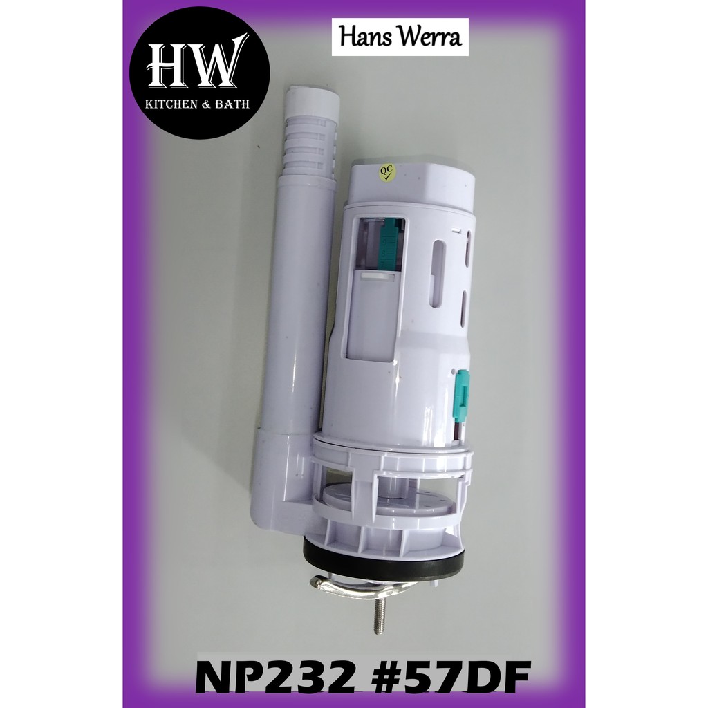 Flush Valve - Dual Flush - Toilet Cistern / Tank NP232 #57DF | Shopee ...