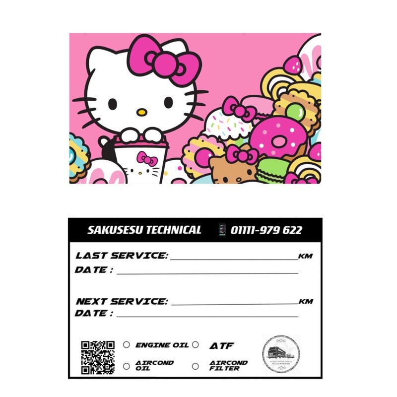 car-mileage-sticker-for-all-kind-vehicles-hello-kitty-mickey-mouse