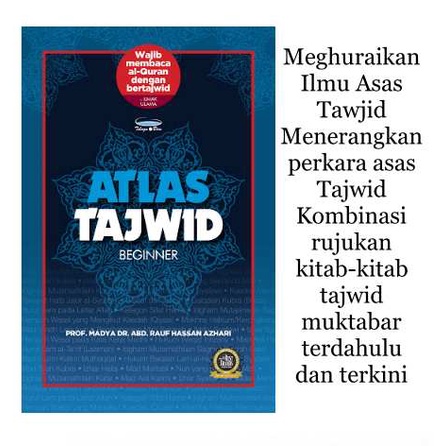 Buku Atlas Tajwid Huraian Ilmu Tajwid Kombinasi Rujukan Kitab-kitab ...