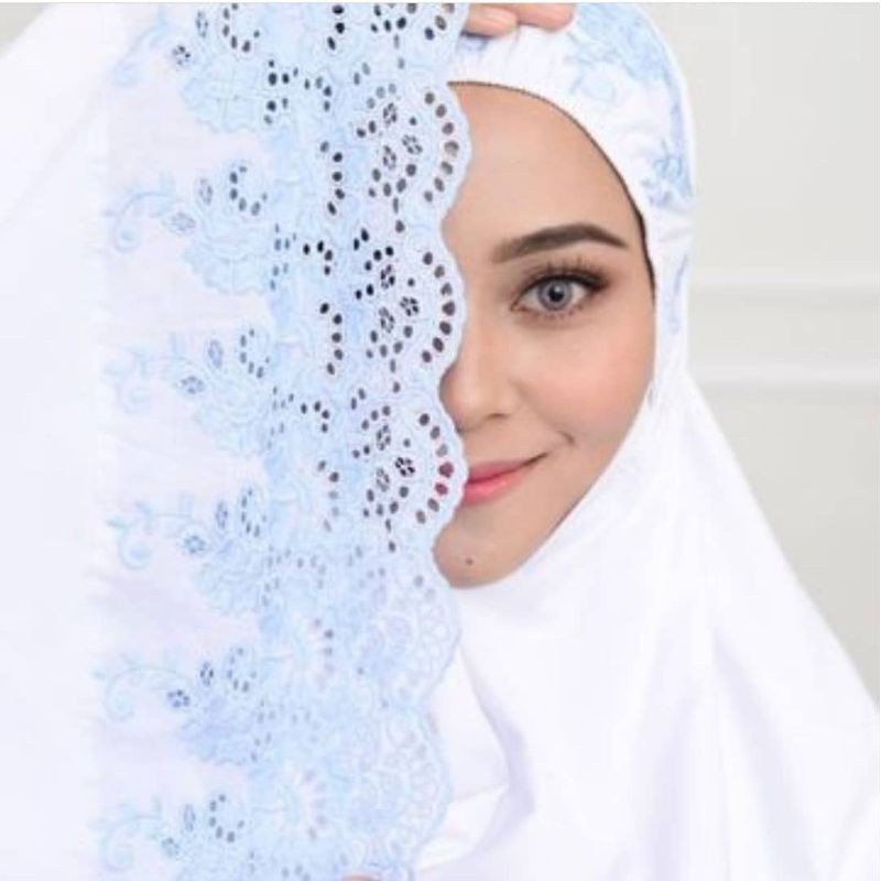Mini Telekung Japanese Cotton (Berlace) | Shopee Malaysia