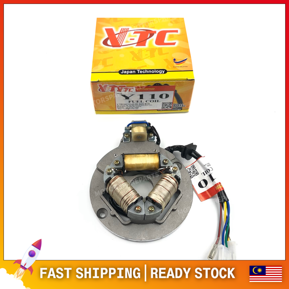 YAMAHA Y110 Y110SS SS110 Y110 SS MAGNET COIL FUEL COIL VTC | Shopee ...