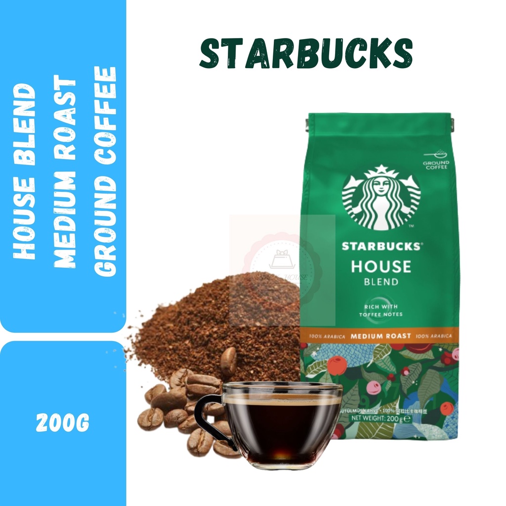 Starbucks Ground Coffee 100 Arabica Coffee Bean (200g) Shopee Malaysia