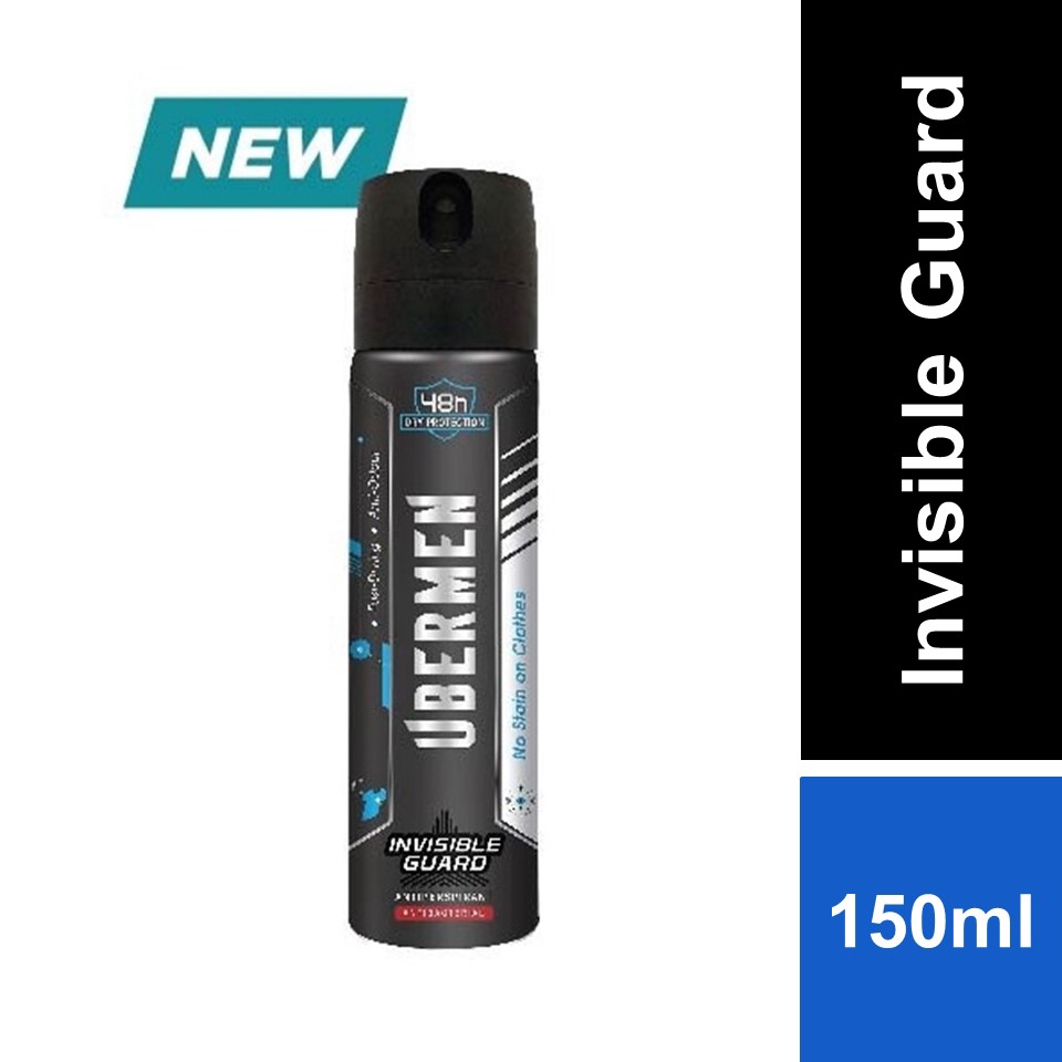 UBERMEN Invisible Guard Antiperspirant Spray 150ml | Shopee Malaysia