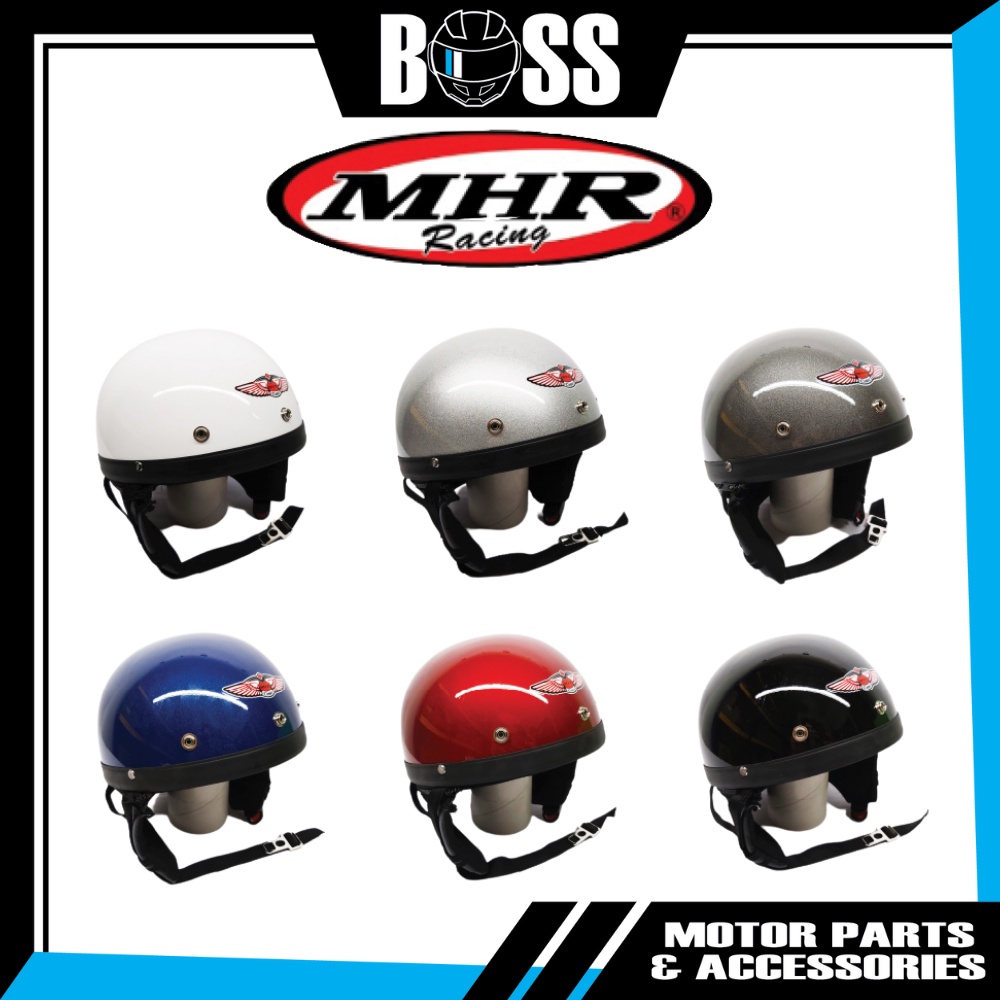 [MHR] (100% ORIGINAL) Half Cut Helmet Topi Keledar Steng Separuh ...