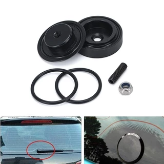 JDM Style Black Windscreen Wipers Aluminum Car Rear Wiper Delete Kit Plug  Cap 1 Set for Honda Universal Car Accessories New - AliExpress