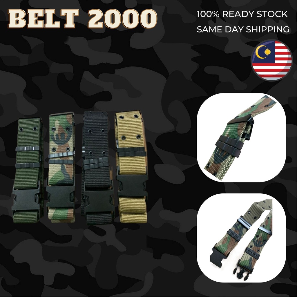 Tactical Belt Army Tali Pinggang Taktikal Askar Heavy Duty Belt Tali ...