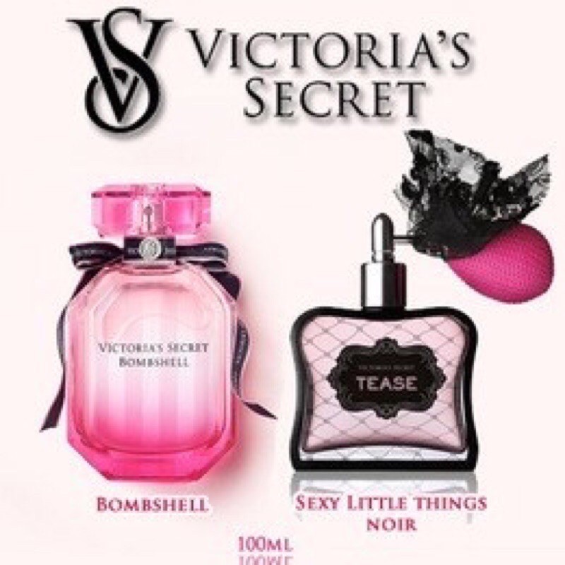 100 ORIGINAL Victoria s Secret Noir Tease AND BOMSHELL EDP 100ML