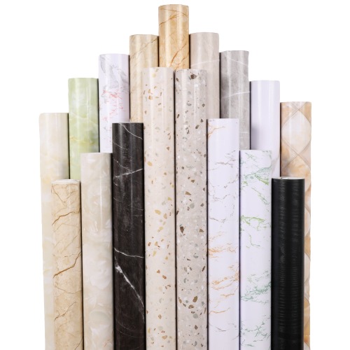 DIY waterproof sticker Marble Wallpaper Cabinet Wallpaper Furniture ...