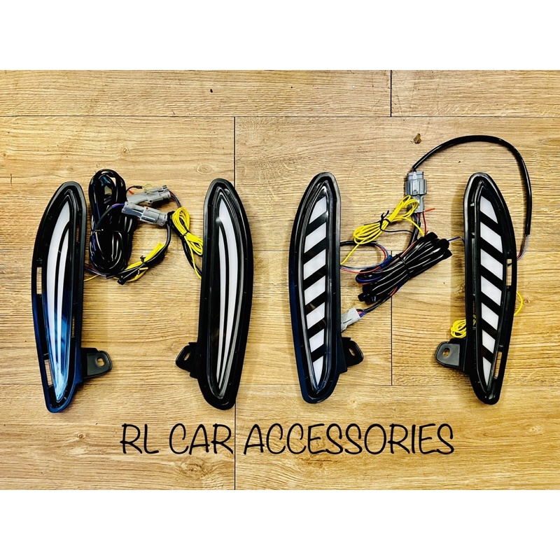 Toyota Harrier xu80 2022 2023 2024 Front bumper drl daylight day led