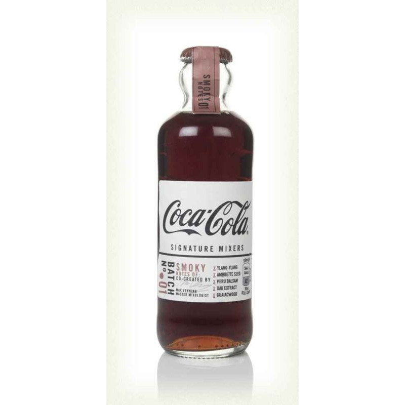 CocaCola Coke Signature Mixers Bottle Limited Edition Set of 4 200ml