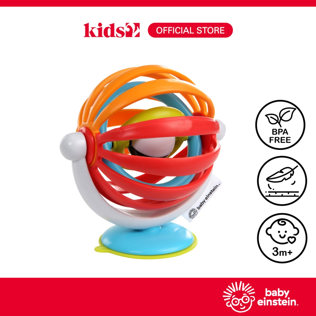 Baby Einstein Sticky Spinner Activity & High Chair Toy