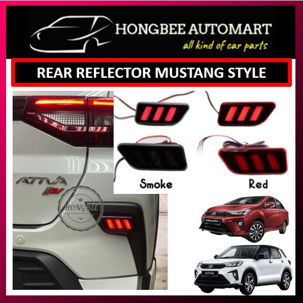 ATIVA 2021 / BEZZA 2021 FACELIFT REAR REFLECTOR / REAR LED RUNNING ...