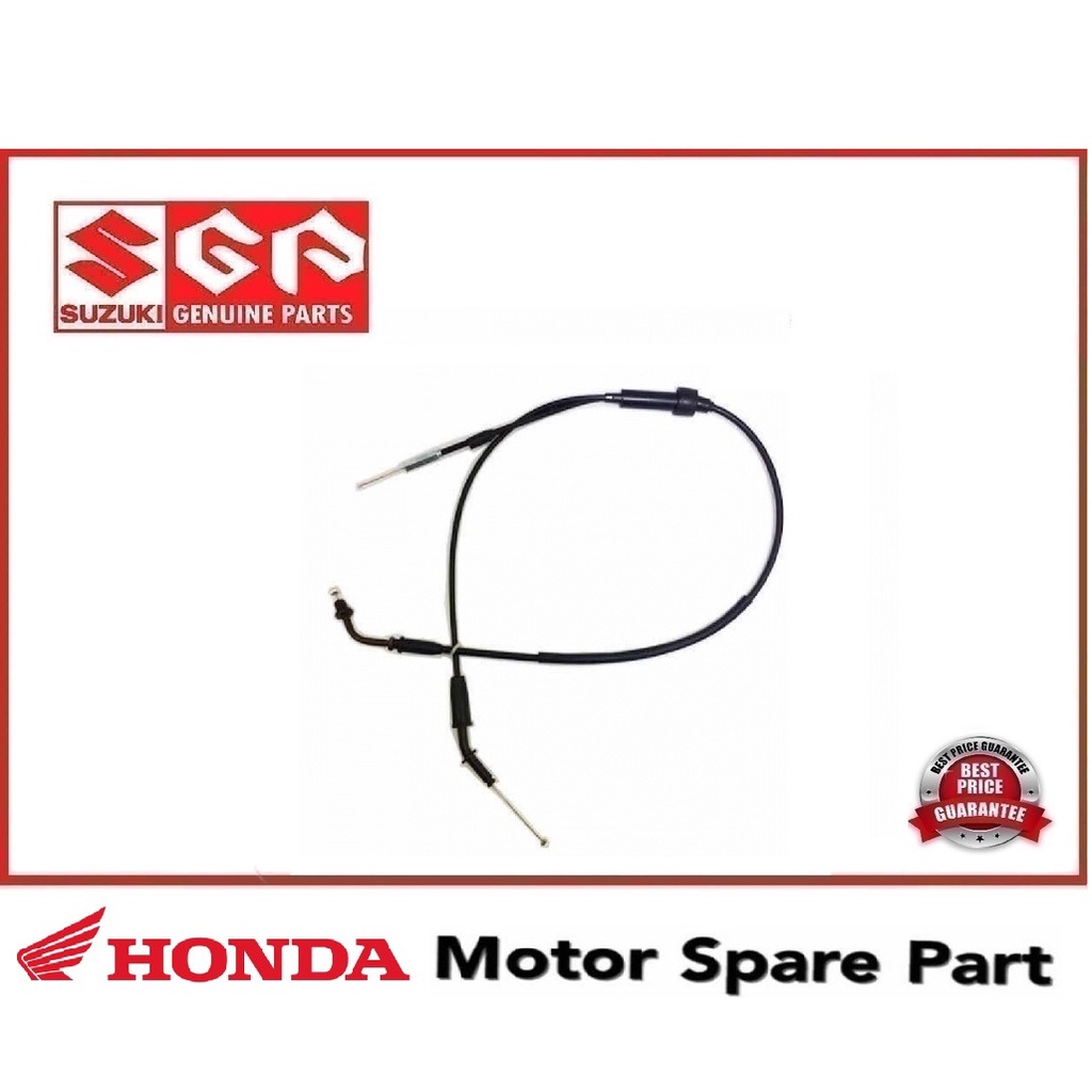 SUZUKI THROTTLE CABLE TR100 TS125 RC80 GSX GT100 RG110 SMASH SHOGUN
