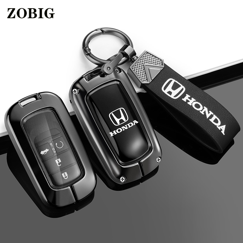 Zobig For Honda Key Fob Cover Abs Key Case Cover Key Fob Cover For 2022 Honda Civic Accord Sport