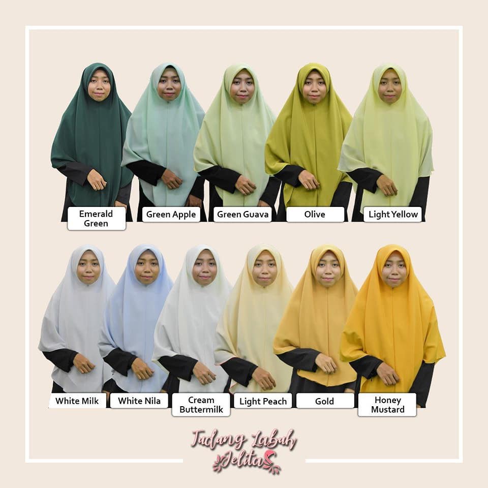 TUDUNG LABUH JELITA / TUDUNG LABUH KOSHIBO / TUDUNG LABUH BIDANG 60💯