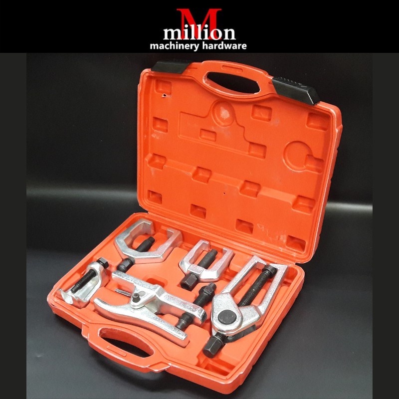 5pcs Front End Service Tool Kit Ball Joint Separator Pitman Arm Tie Rod