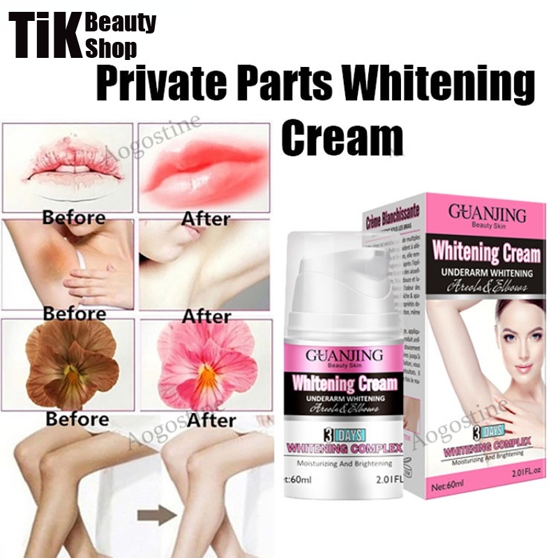 Guanjing Private Parts Whitening Cream for Bikini Area Armpit Bleaching