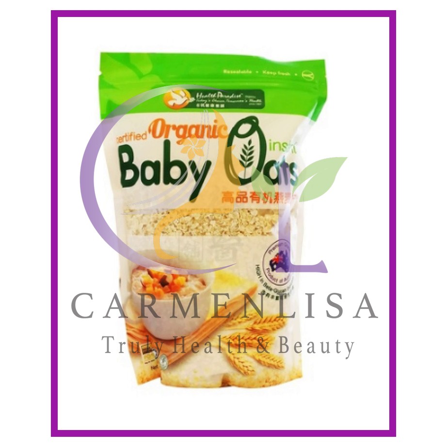 Health Paradise】Certified Organic Instant Baby Oats Rolled Oats