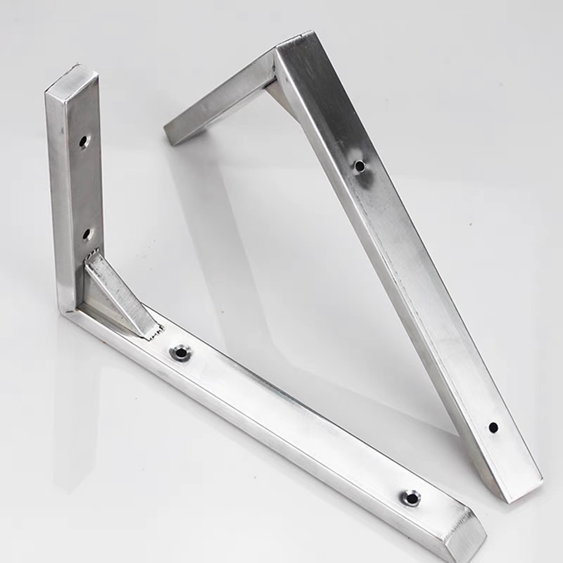 Malaysia Wall Mounted 1 Pair Wall Shelf Stainless Steel Support Heavy ...