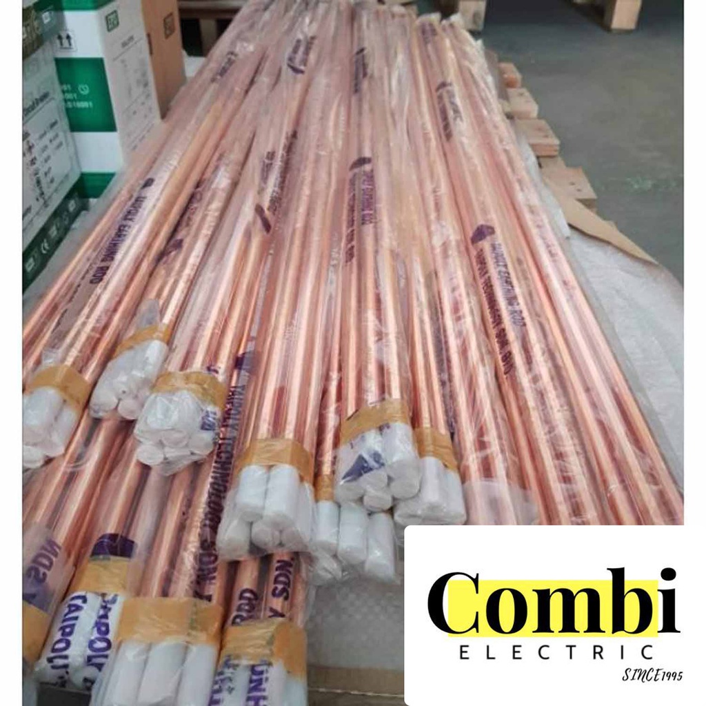 (Taipoly)Copper Rod 5/8inch x 1.5m /Copper Rod 5/8inch or 12mm x 1.5m